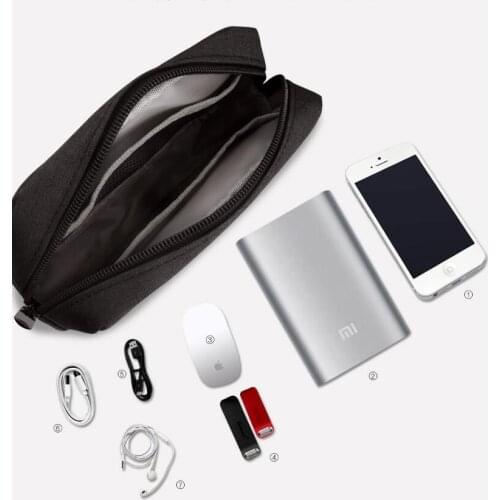 Portable Power Bank Case Protect Box Oxford Cloth Bag External Hard Drive Disk PowerBank Cover HDD Case Cover Powerbank 20000mah