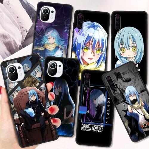 Rimuru Tempest Fundas Shockproof Case For Xiaomi Poco X3 NFC M3 Pro Bag TPU Soft Cover For Redmi 9T 11 Note 10 10T Lite 5G Shell