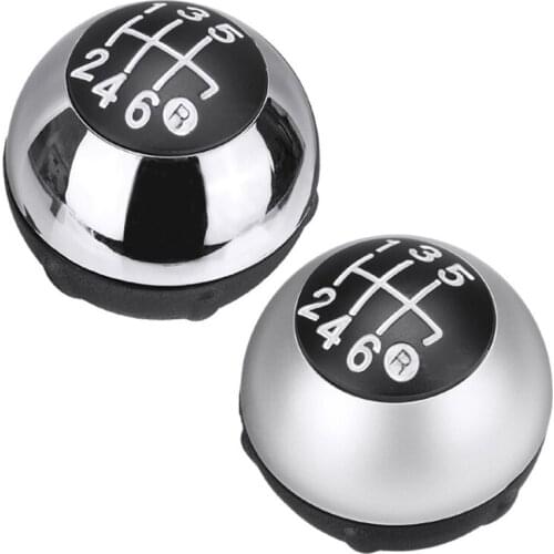 6 Speed Gear Stick Shift Lever Knob Manual Transmission 55344048 for Fiat 500 2012-2018