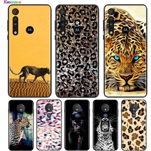 Cheetah Leopard Jaguar Fashion For Motorola G9 G8 G Stylus Power One Fusion Hyper Edge E7 E6 5G Plus Play Lite Phone Case