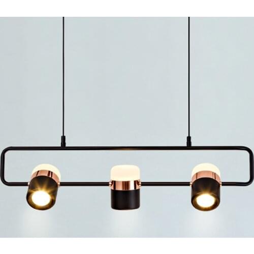 Modern Pendent Lights Designer for Dining Room Kitchenaccessories Clothing Store Bar Hanging Lamps Aluminum LED Luster 220V