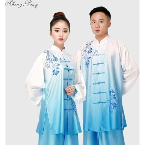 Tai chi uniform women men wudang tai chi clothing man female tai chi suit chinese traditional taiqi wear V1350