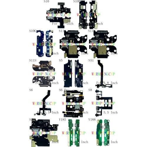 USB Plug Charger Sub Board Flex Cable For GIONEE S10 S10B S10C S11 S11L S11S S5 S51 S6 Pro S7 S8 S9 V183 V185 V188 S10L GN3001 G