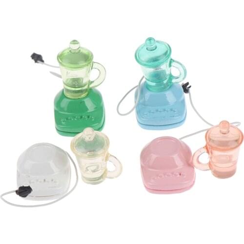 1:12 Dollhouse Miniature Accessories Mini Juicer Kitchen Furniture Toy For Collectible Gift