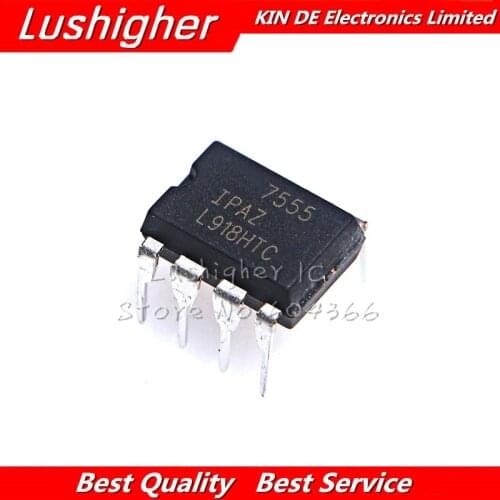 10pcs ICM7555IPAZ DIP-8 ICM7555 DIP 7555 ICM7555IPA DIP8