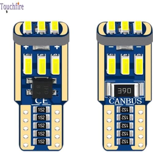 2pcs W5W T10 194 168 CANBUS 4014SMD 9Led Parking Position Car Bulb Auto Clearance Lamp White License Interior Light Wholesale