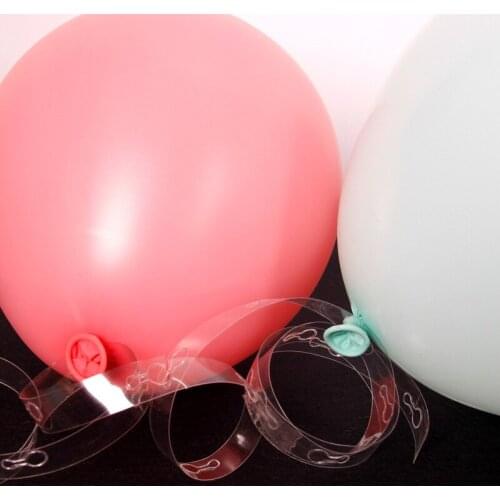 Balloon Accessories 5M Balloon Chain Ribbon Dot Wedding Party Birthday Background Decoration Balloon Chain Arch Balloon supplies