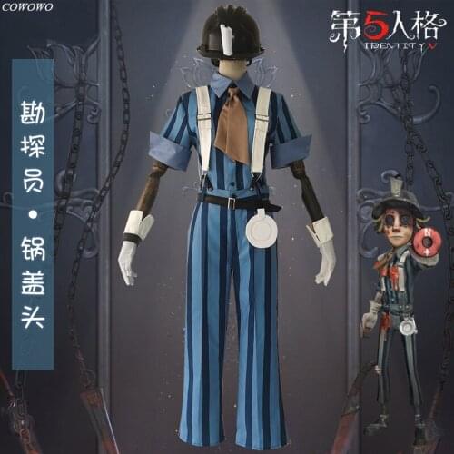 Anime! Identity V Norton Campbell Jarhead Skin Game Suit Uniform Halloween Carnival Party Role Play Clothing S-XXL For Unisex