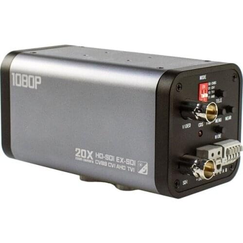 HD-SDI 1080P 2.0MP Auto 20X Zoom Focus Lens OSD Menu CCTV BOX SDI Camera