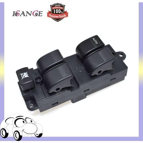 ISANCE Electric Power Window Master Switch Left Driver For 2001-2006 Mazda MPV OEM# LC6266350A LC62-66-350A
