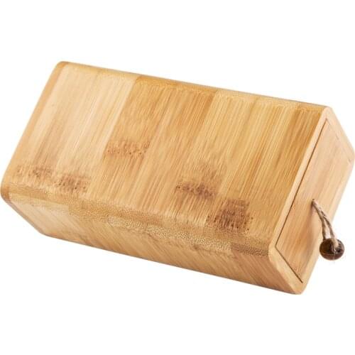 Classic Safety Razor Box Handmade Bamboo Shaver Holder Double Edge Safety Razor Travel Case Gift Box