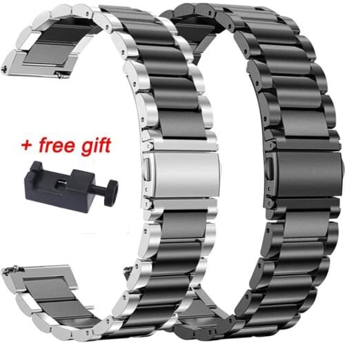 Stainless Steel Metal Strap For Suunto 9 Peak Smart Watch Band Quick Release Bracelet For Suunto 3 Fitness 9/9 Baro D5 Wristband