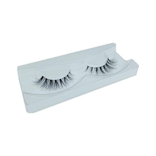 Mink Eyelashes Invisible Lashes Natural 3D Mink Messy False Eyelash Full Strip Eyelashes Extension Makeup Tool M73
