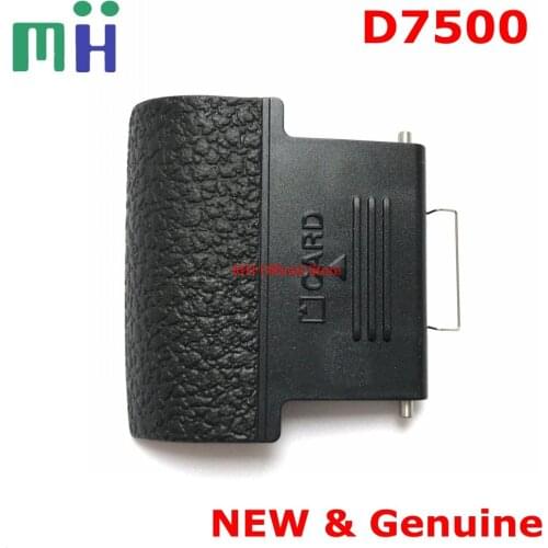 NEW For Nikon D7500 SD Memory Card Cover Lid Door Rubber Camera Repair Part Spare Unit