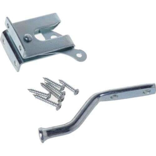 P15D Electroplated Steel Auto Door Bolt Lock Hasp Latch for Garden Fence Pasture Farm