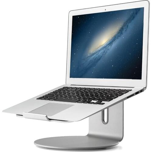 Laptop Stand 360 Degree Rotating Notebook Stand Aluminum Alloy Cooling Computer Stand & Holder For MacBook Air All Notebooks