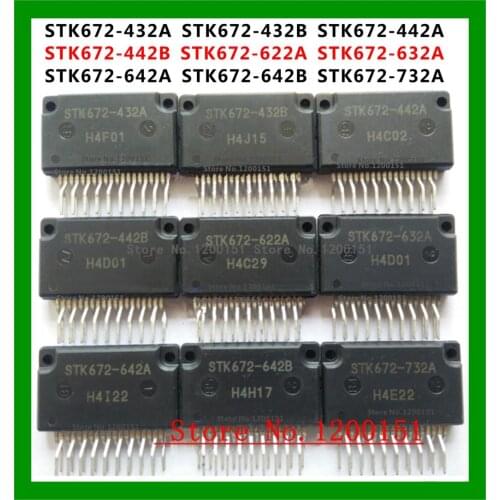 STK672 STK672-432A STK672-432B STK672-442A STK672-442B STK672-622A STK672-632A STK672-642A STK672-642B STK672-732A STK672-610
