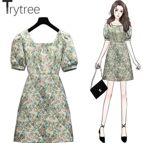 Открытые летние платья Trytree China At AliExpress