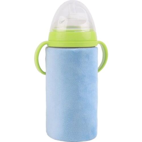 USB Baby Bottle Warmer Portable Travel Milk Keep Warm Infant Feeding Bottles Heated Thermal Bag Thermostat Food Heater MBG0339
