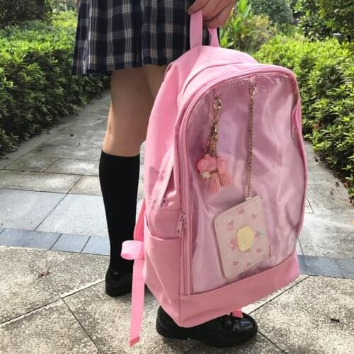 2019 new High capacity ita bag Women Sutdent bags backpack schoolbag lolita Handbag messenger bag for Teenager girls Designer