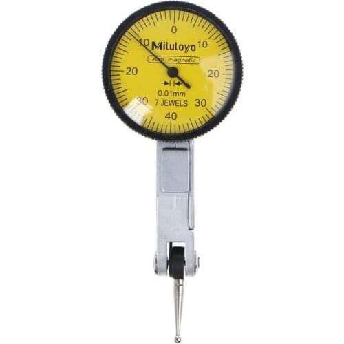 0-0.8mm Precision Level Gauge Scale Metric Dovetail Rails Dial Test Indicator