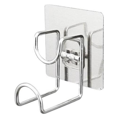 1pc Bathroom Washbasin Hook Free Punching Bathroom Washbasin Stand Wall-mounted Basin Rack Hanging Bidet Storage Rack