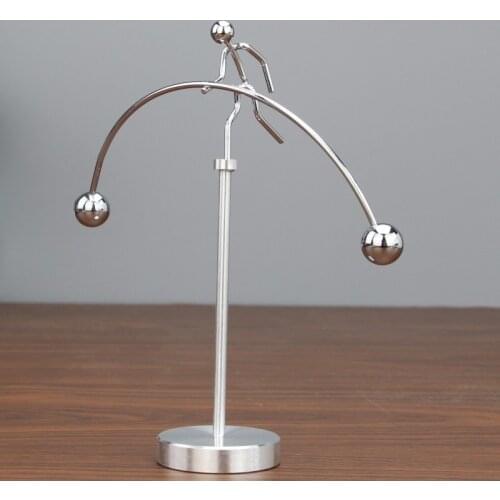 ZK20 Antistress Toys Fidget Spinner Toys pop Autism Stress Relieve Large/Creative Stainless Steel Balance Ball Sensory Toys