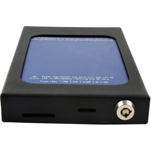 Mini Realtime SD Car Mobile DVR 4ch H.264 Video/audio Input with Remote Controller for Car Vehicles Security Surveillance