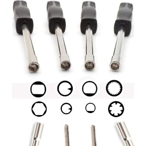 Carburetor Adjustment Tool Carb Adjusting Screwdriver for ZAMA WALBRO Common 2 Cycle Small Engine Splined Double D Pacman
