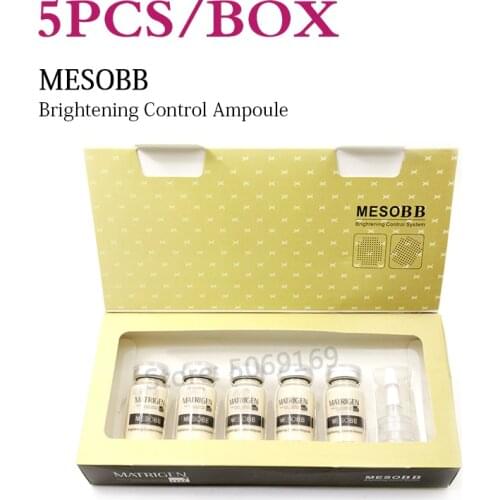 10ml Korean cosmetics BB Cream Glow Ampoule kit Liquid Foundation Meso White Brightening Serum Facial Booster Natural Treatment
