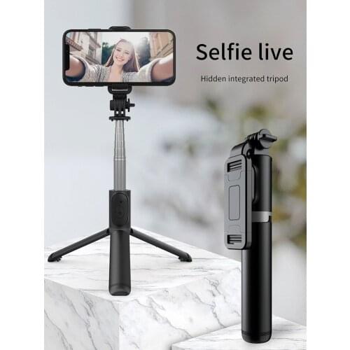 101CM Mini Bluetooth Selfie Stick Foldable Bluetooth 4.0 Selfie Stick for Live Phone And Take Photos Stand
