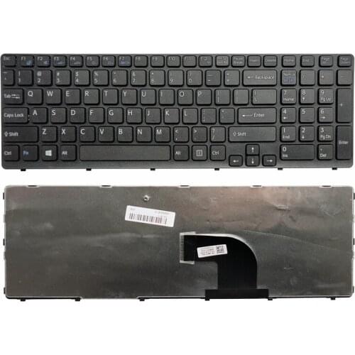 NEW US LAPTOP KEYBOARD FOR Sony VAIO E 15.5" E15 SV-E15 SVE15