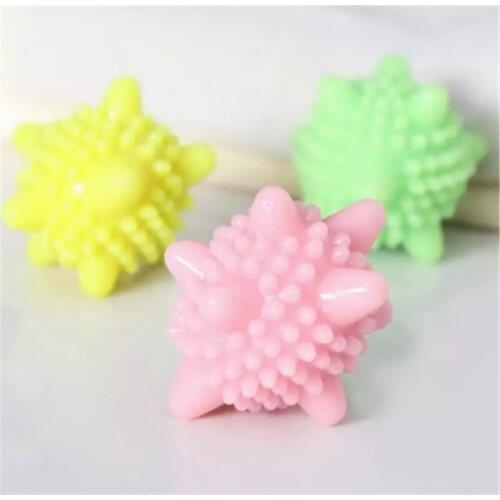 1Pcs Reusable Softener Starfish Shape Solid Cleaning Balls Prevent The Washing Twist Tangle Dryer Ball For Home Washing Machine