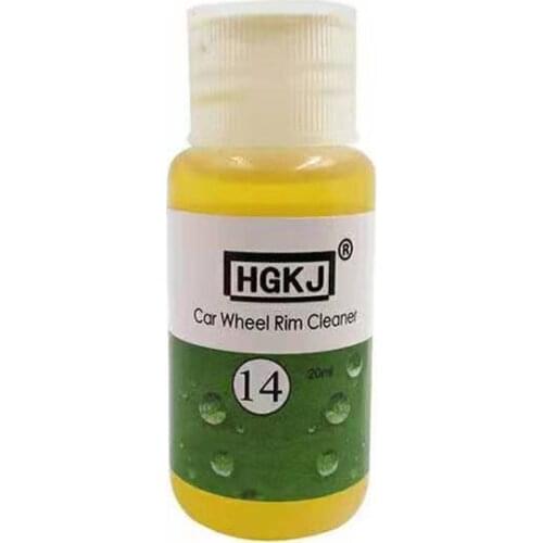 HGKJ 14 20 50ml Car Whee Rust Removal Cleaner Rim Cleaning Agent High Concentration Liquid Dropship