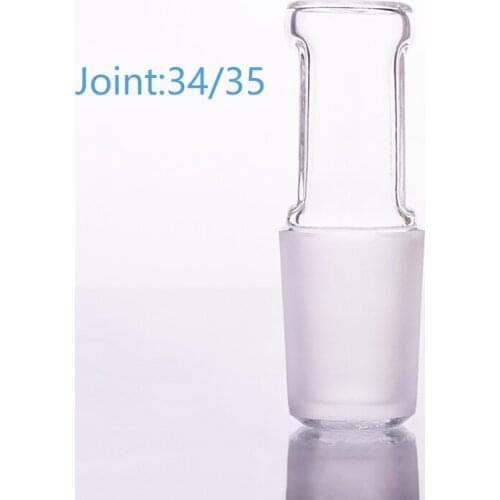Glass stopper,Glass hollow plug,Joint 34/35,Grinding flat plug,Hollow plunger