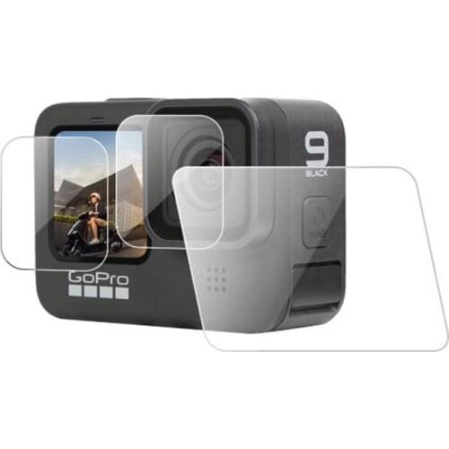 Tempered Glass Protector Cover For GoPro Hero 9 Black Protection Go pro Camera Lens Screen Gopro9 Protective Film Accessories
