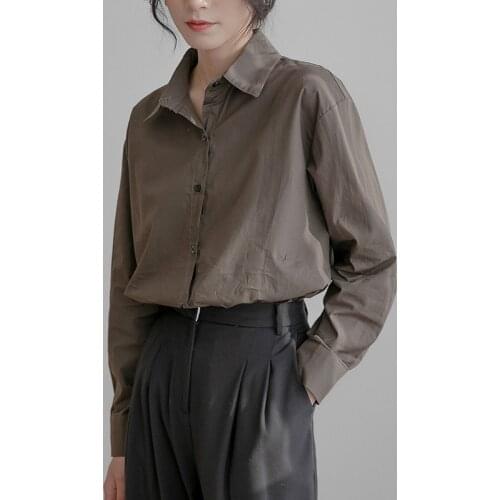 Women Shirts Blouses 2021 Feminine Blouse Top Long Sleeve Casual Women Loose Blouses Plus Size
