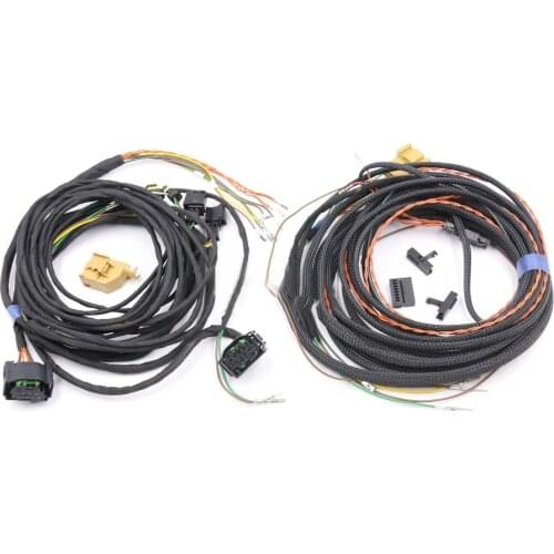 Blind Spot Monitor Side Assist lane Wire cable Harness For VW MQB Passat B8 3Q0 RADARS