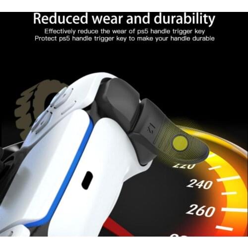 1 Pairs L2 R2 Buttons Trigger Extenders Gamepad Pad For PlayStation 5 PS5 Gamepad Controller Game Accessories Drop Shipping