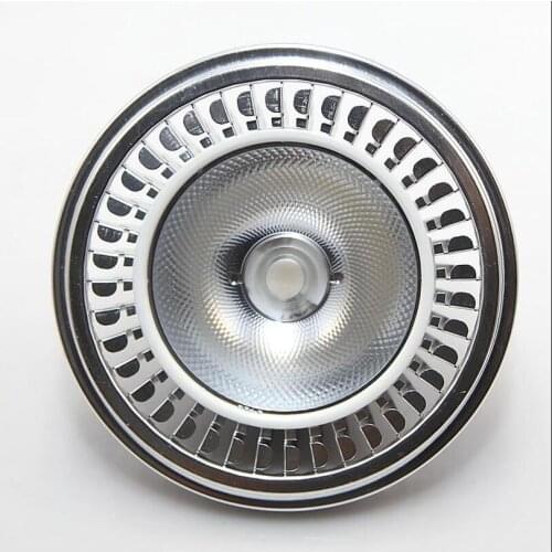 1pcs Free shipping AR111 15W LED COB G53 Lamp Dimmable LED 110-240V DC12V AR111 LED Bulb AR 111 Lampada LED Spotlight