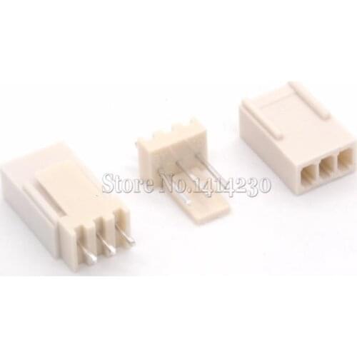 100sets/lot KF2510 3Pin,Pitch:2.54MM/0.1inch, Pin Header + Housing, KF2510-3P