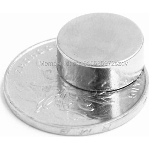 100pcs Strong Round Dia 15mm x 6mm N35 Rare Earth Neodymium Magnet Art Craft Fridge 15x6mm