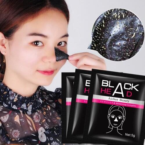 100% Blackhead Remover Black Mask Deep Pore Cleansing Face Peel Off Mask Nose Repair Deep Cleaning Skin Care Masks TSLM2