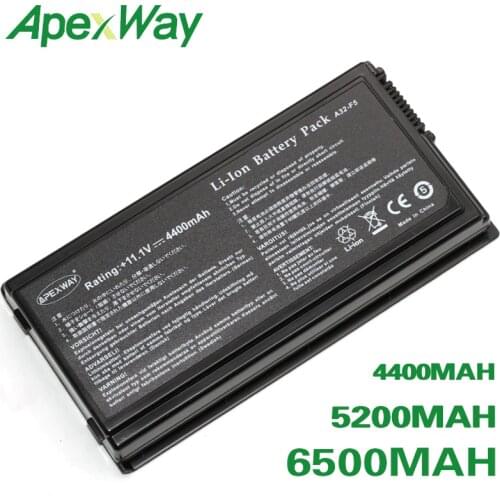 ApexWay Laptop Battery For Asus A32-F5 F5 F5C F5GL F5M F5N F5R F5RI F5SL F5V F5Z X50 X50C X50M X50N X50SL X50RL X50V X59