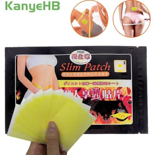 30pcs/3bags Weight Loss Plaster Paste Slimming Fat Burning Self-heating Thin Leg Arm Body Plaster A001