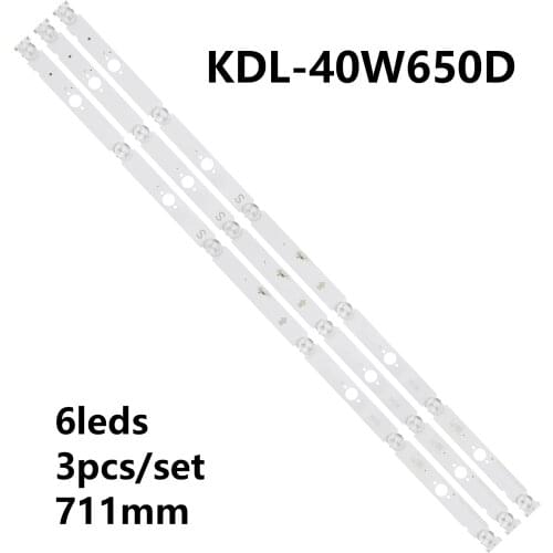 5set-15pcs led backlight for So ny 40 inch KDL-40W650D SAMSUNG-2015SONY-TP240-FCOM-A06-REV1.0