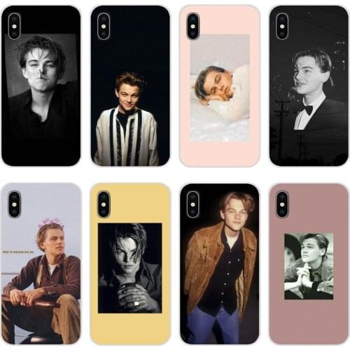 Accessories Phone Cases For Huawei P8 P9 P10 P20 P30 P40 Lite Pro P Smart Plus 2017 2018 2019 Leonardo DiCaprio young Super Star