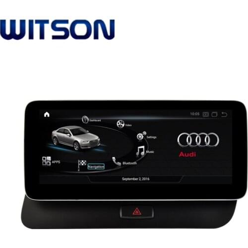 WITSON Android 10 BIG SCREEN Car Radio For AUDI Q5 2009-2019 HIGH Right Hand Driver 4G RAM 64GB ROM car multimedia system