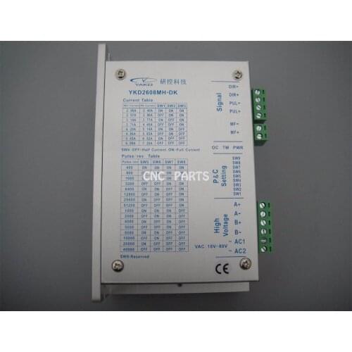 YAKO brand cnc machine stepper motor diver YKD2608MH-DK CNC router step motor