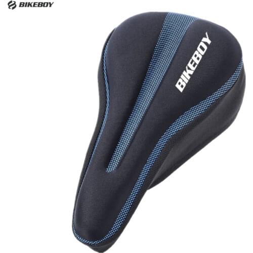 Bikeboy Bicycle Saddle Cover 3D Liquid Silicon Gels Cycling Seat Mat Comfortable Cushion Soft Anti Slip Bike Saddle Cover